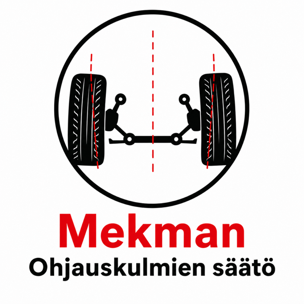 Mekman ohjauskulmien säätö