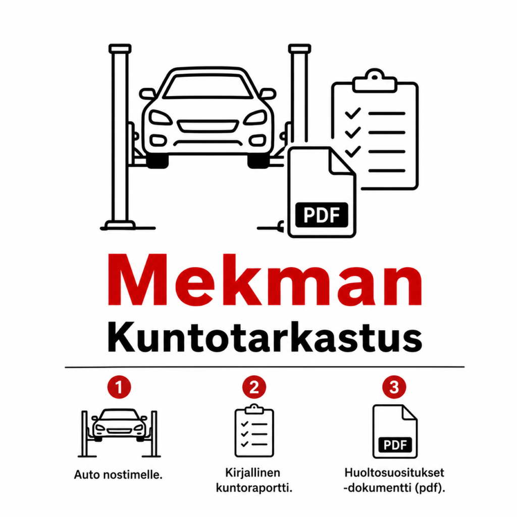 Mekman kuntotarkastus konsepti