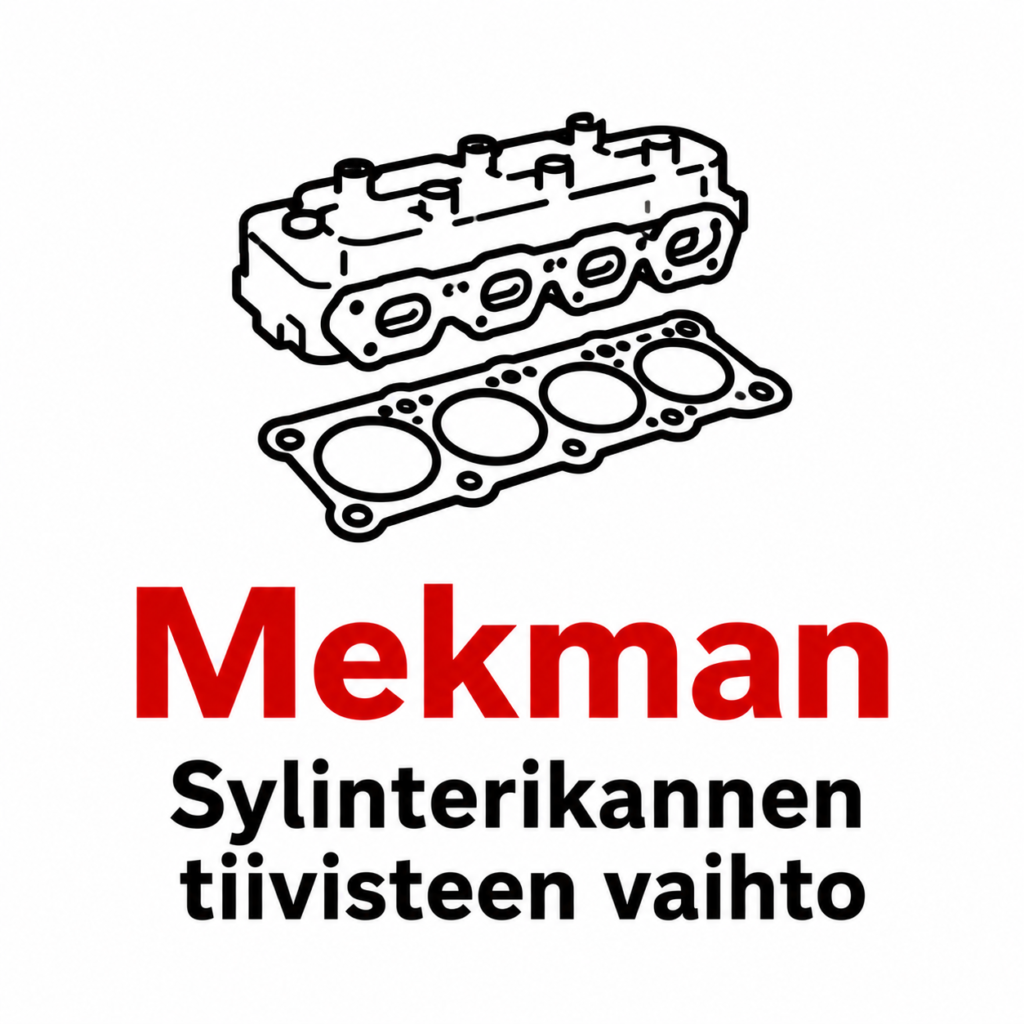 Sylinterikannen tiivisteen vaihto